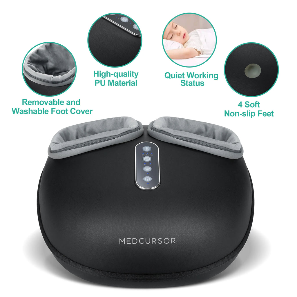 Foot Massager Machine with Heat Roller Muscle Relaxation