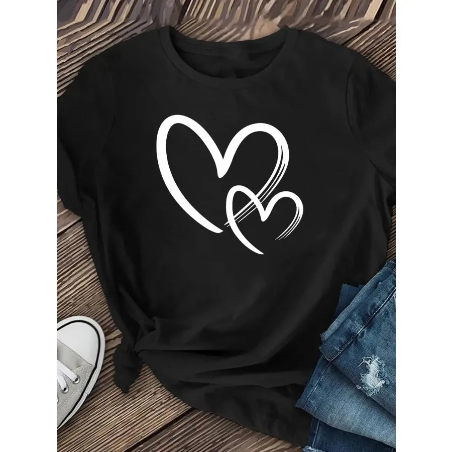 Heart Shirt Valentine'S Day Shirt Valentine'S Day Gift Cute Valentines Shirt Self Love Shirt