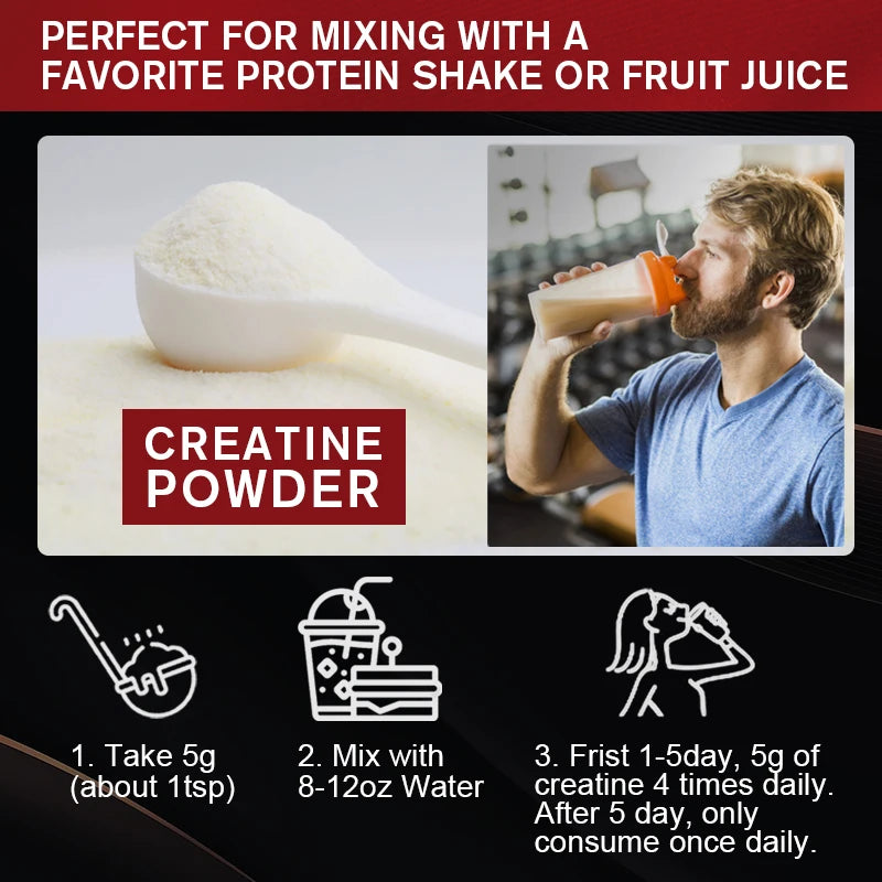 Creatine Monohydrate Powder Creatine Powder Muscle Recovery Muscle Builder
