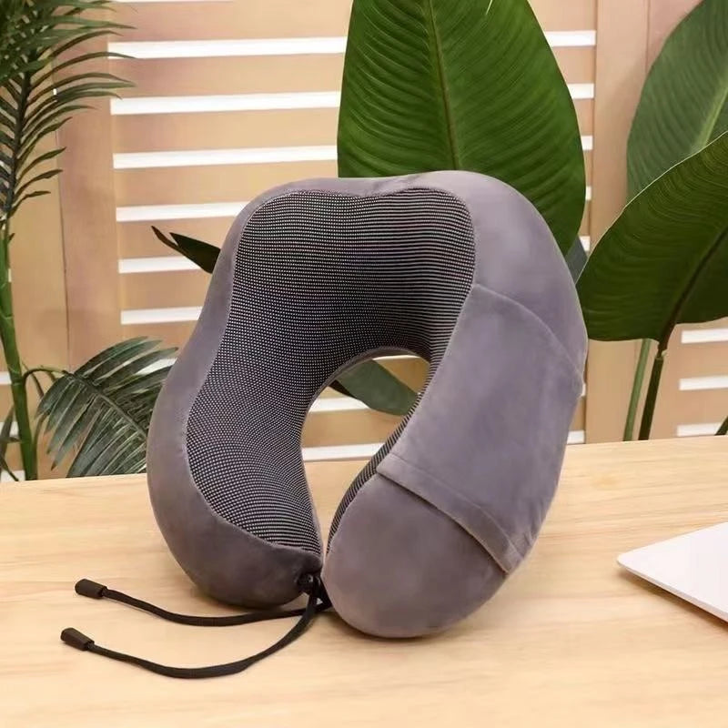 U Shaped Memory Foam Neck Pillows Soft Travel Pillow Massage Neck Pillow Sleeping Airplane Pillow Cervical