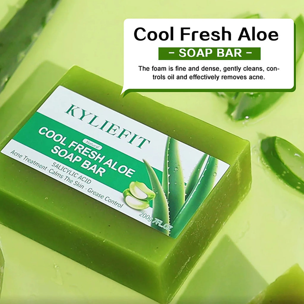 Aloe Brightening Soap Bar, 200g