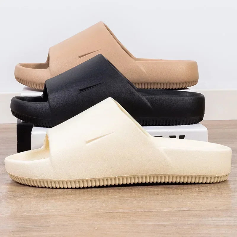 2024 New Ultra Soft Casual Sports Wear-Resistant Outdoor Heightened Slippers Sandals