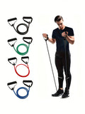 Adjustable Resistance Band with Handles for Home Workouts
