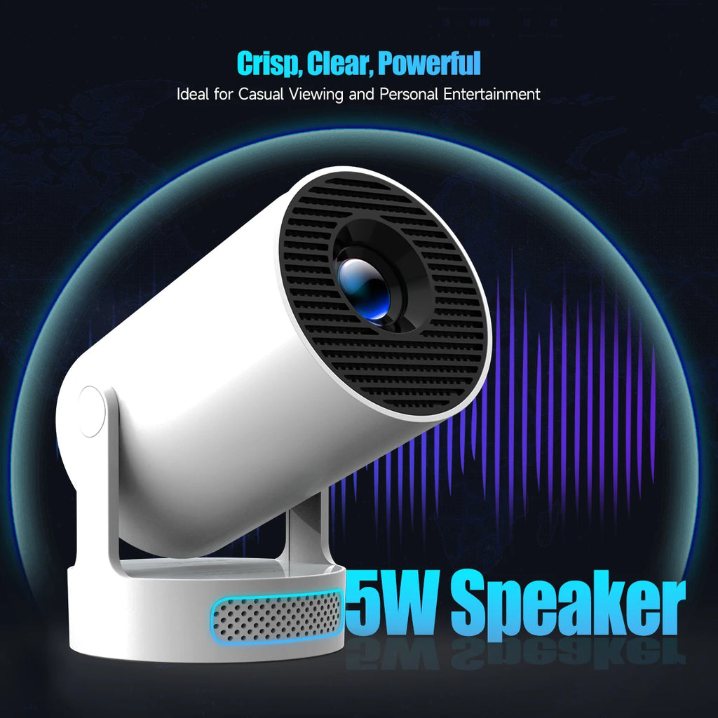 Magcubic HY300 Pro + Projector 8K 720P With 5W Speaker Android 14 8000 Lumens WiFi 6 BT5.4