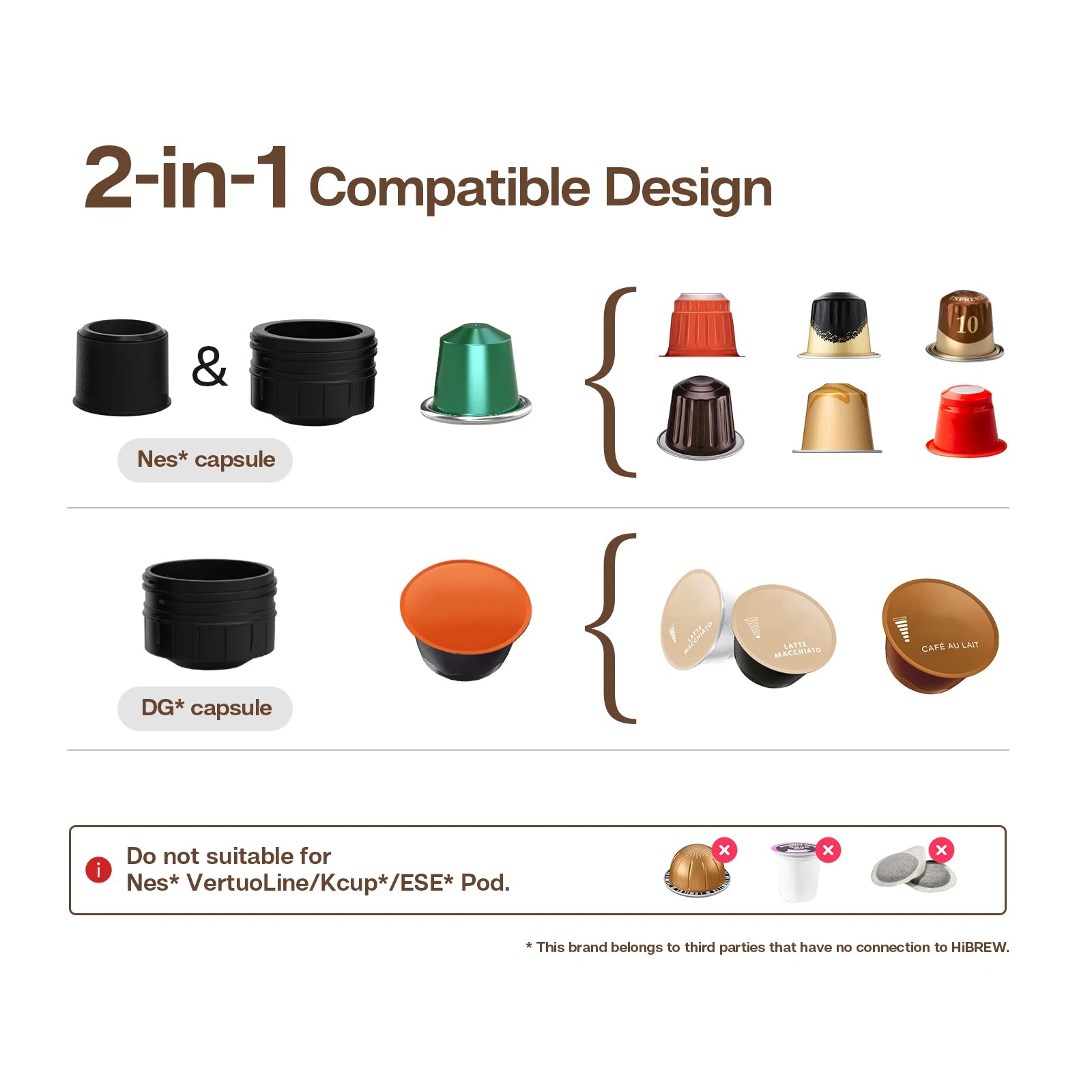 Portable Coffee Machine for Car & Home,DC12V  Expresso Coffee Maker Fit Nexpresso Dolce  Pod Capsule