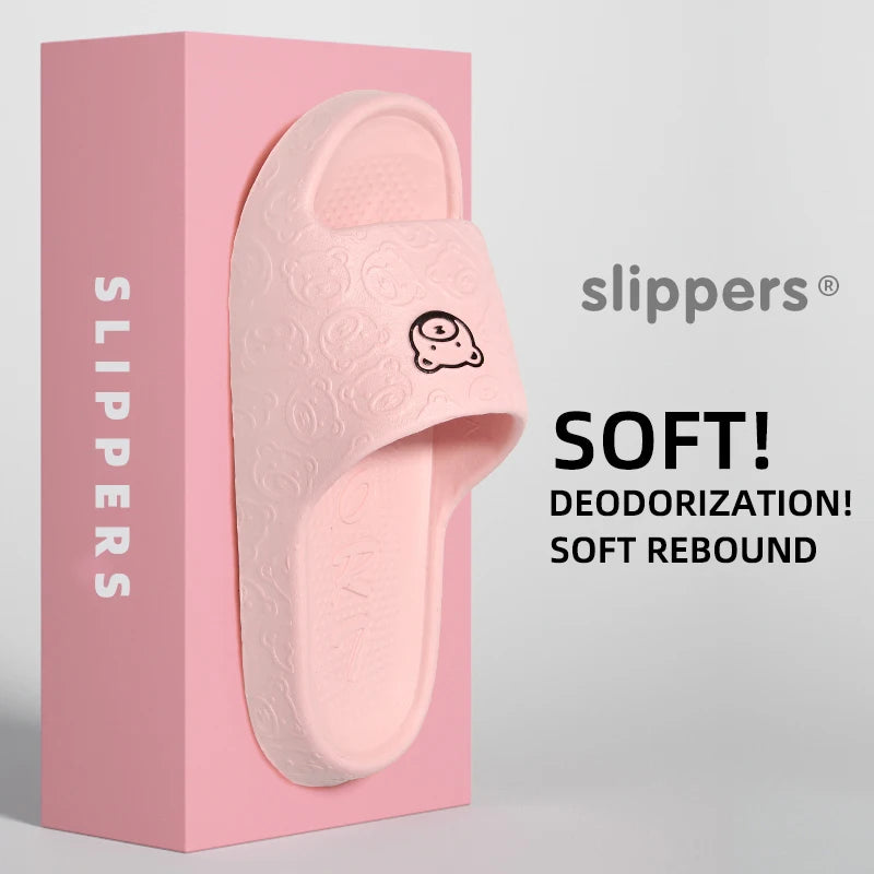 Non-slip Slippers Female Outer Wear Bathroom Bathroom Indoor Home Sandals