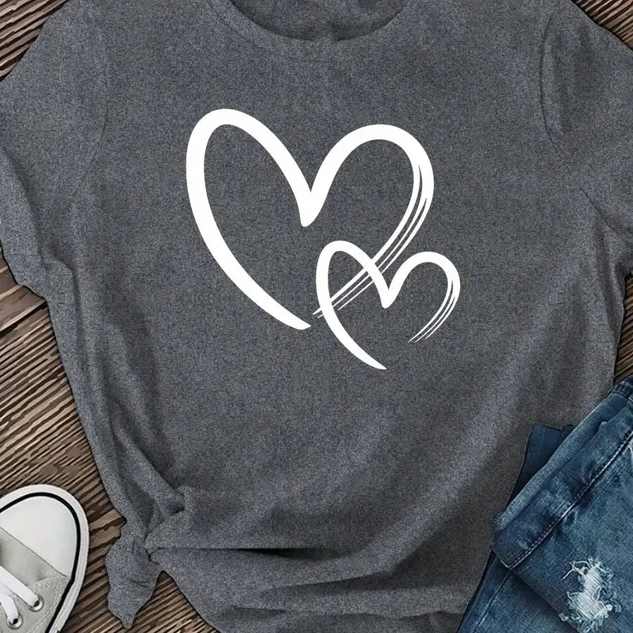 Heart Shirt Valentine'S Day Shirt Valentine'S Day Gift Cute Valentines Shirt Self Love Shirt