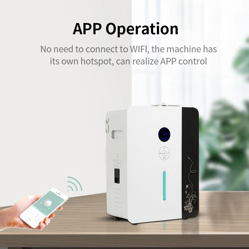 3000m³ Air Purifier Electric Perfume Machine Aroma Diffuser WIFI HVAC 800ML Capacity
