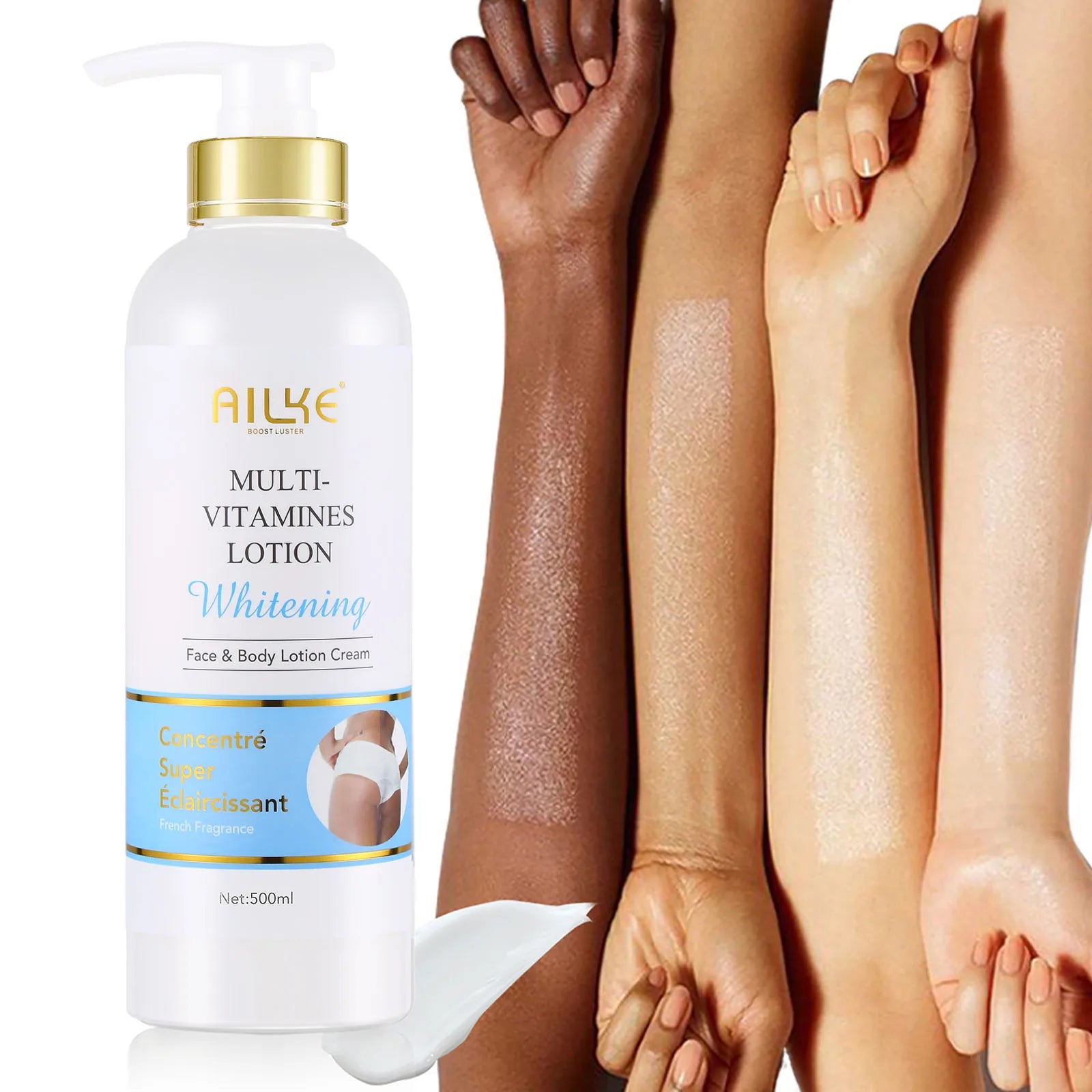Multi-Vitamin Body Lotion, Whiten, Brighten,