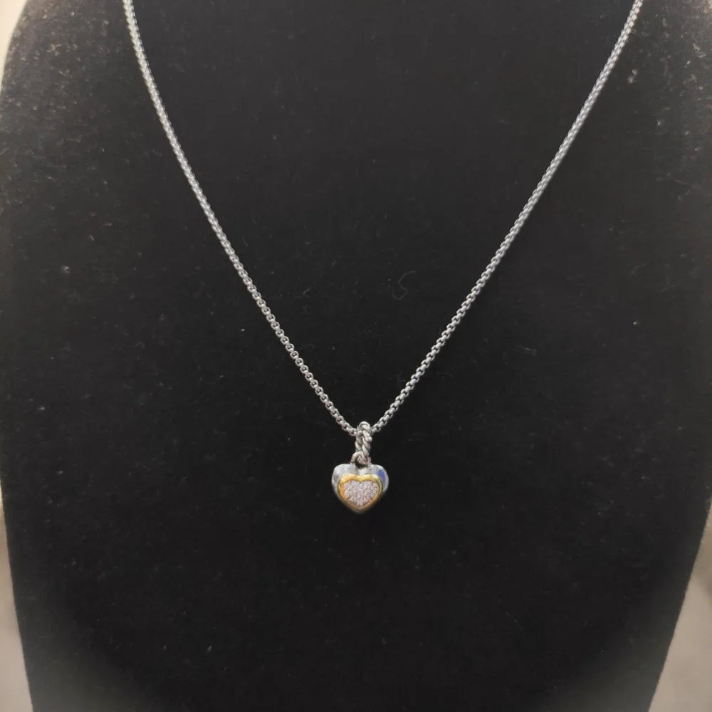 Sweet Heart Pendant Series Necklace Suitable for Daily Gifts