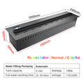 Electric Fireplace 3D Water Vapor Fireplace Local Stock USA Atomized Recessed Steam Fireplace w/Remote Control Timer