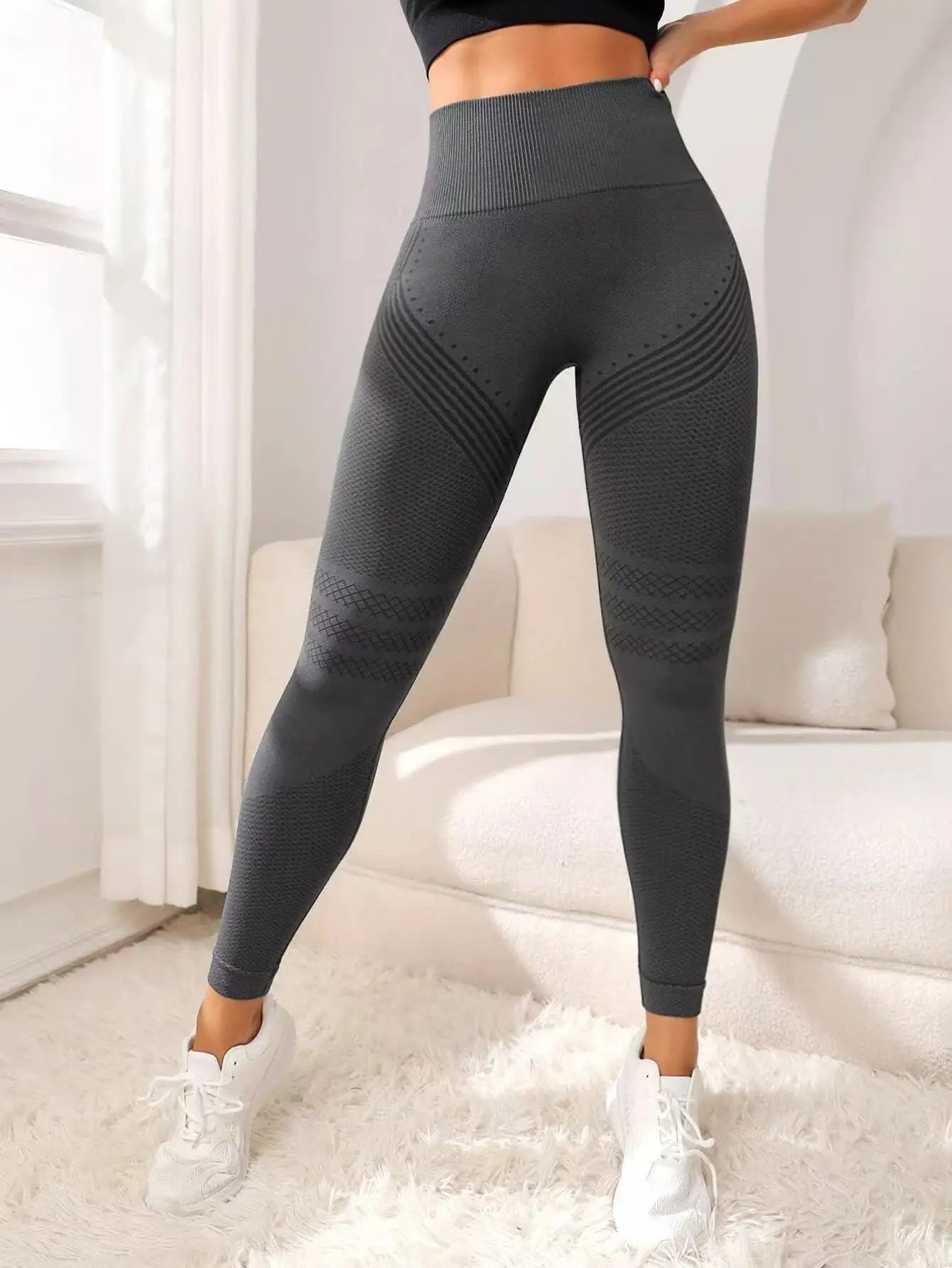 Cellulite 3D Leggings, High Waisted Butt Lifting Tummy Training Control, Anti Cellulite Leggings