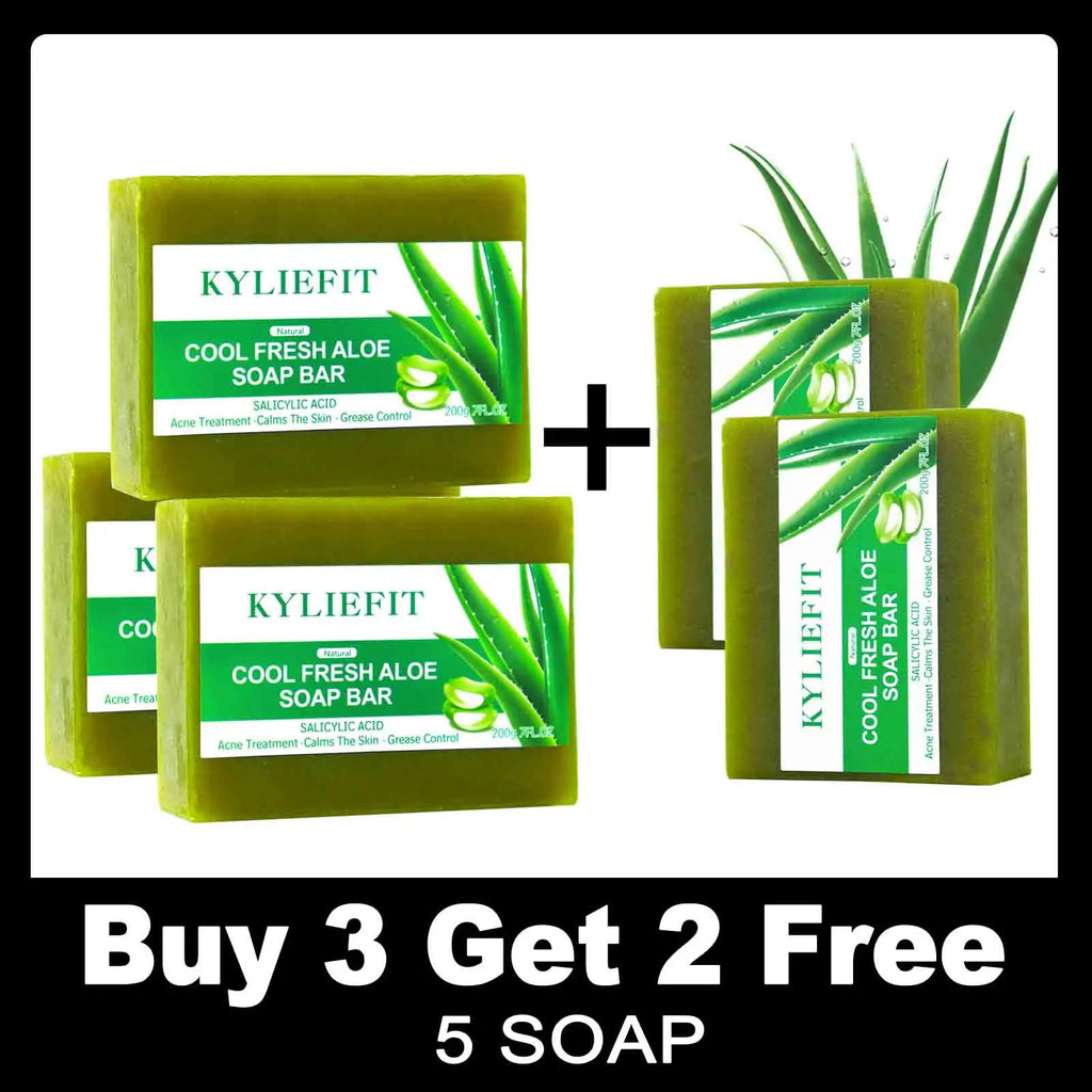 Aloe Brightening Soap Bar, 200g