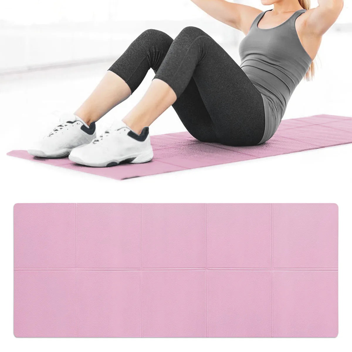 4MM Thick Yoga Mats Anti-slip Sport Fitness