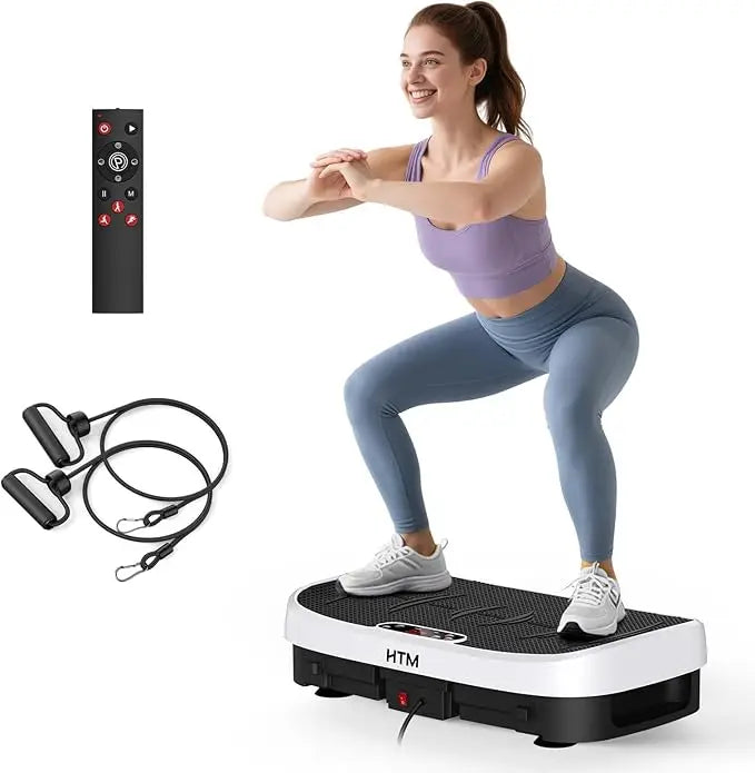 Vibration Plate Fitness Multi-Function Vibration Trainer 330lbs