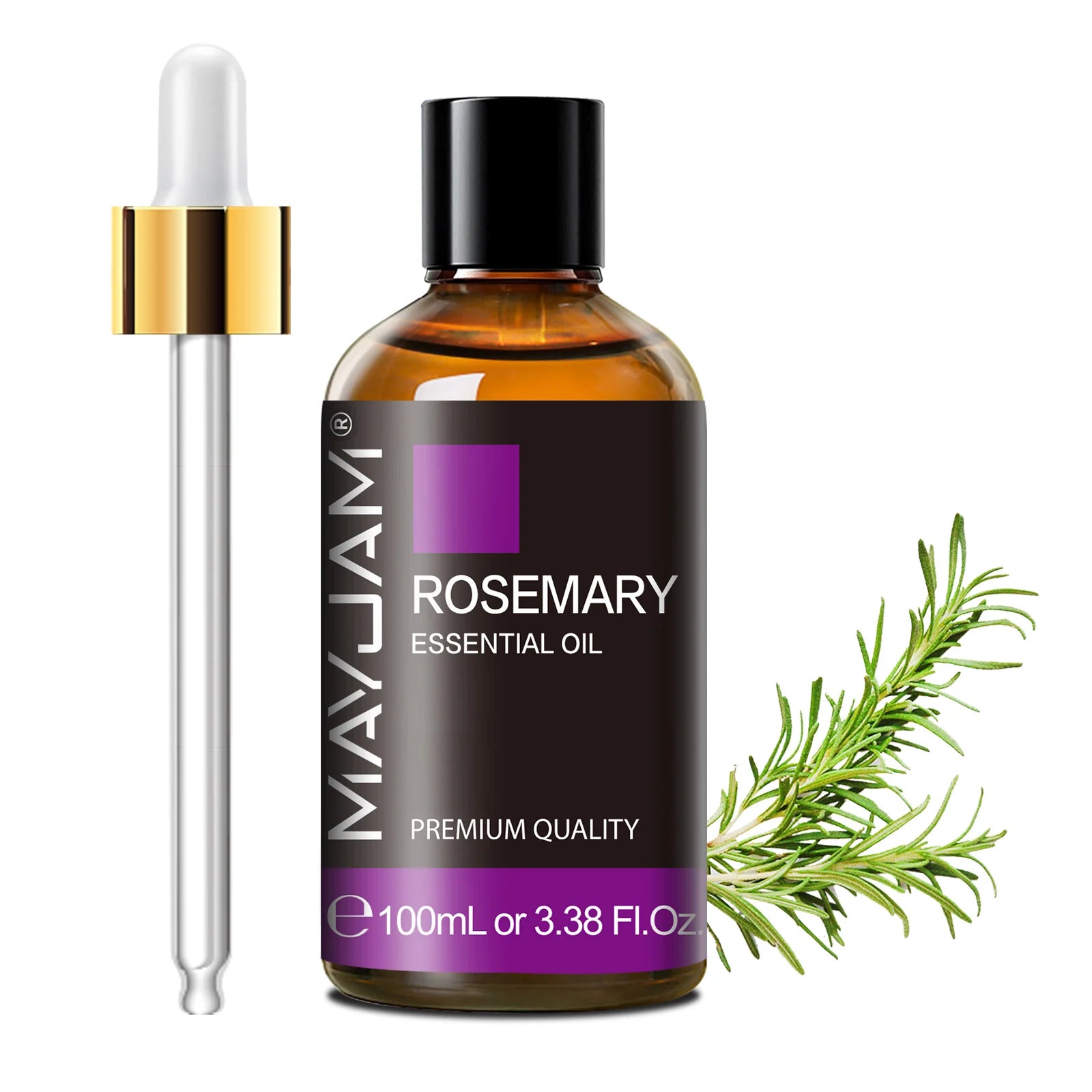 Pure Essential Oil 100ml Lavender Vanilla Sweet Orange Rosemary Sandalwood Fragrance