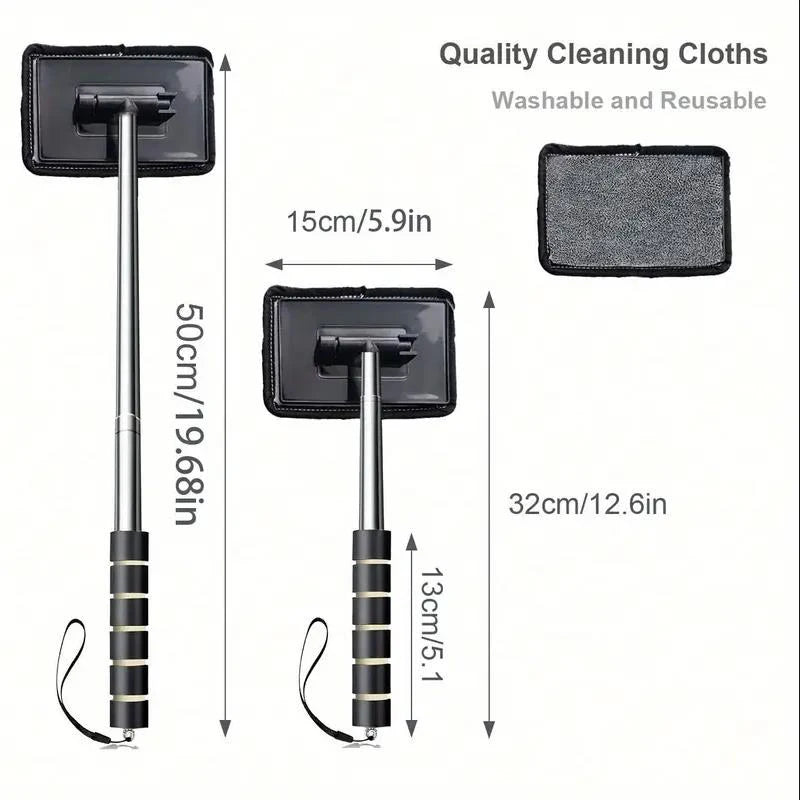 Automobile Windshield Water Scraping Telescopic Automobile Glass Wiper Auto Cleaning