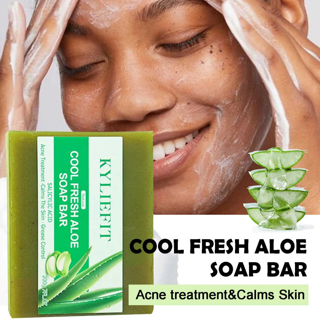 Aloe Brightening Soap Bar, 200g