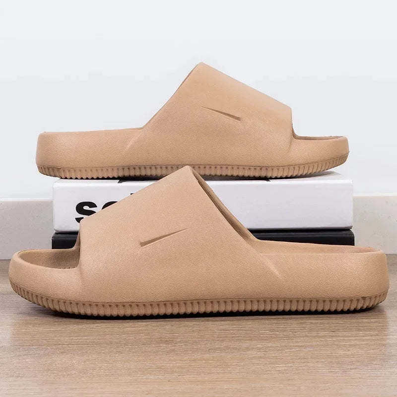 2024 New Ultra Soft Casual Sports Wear-Resistant Outdoor Heightened Slippers Sandals