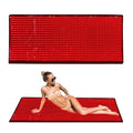 Large Full Body Red Light Mat 71"x 31" Red Light Blanket 5 Brightness Level Red Near Infrared Pad for Improved Sleep