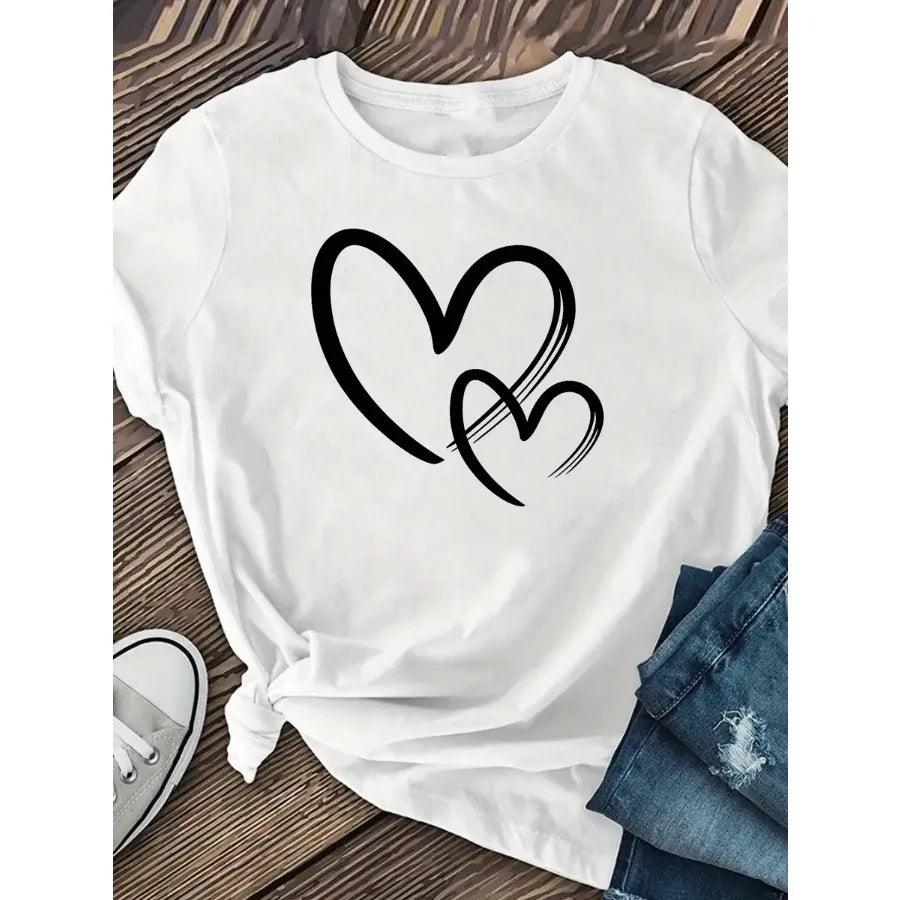 Heart Shirt Valentine'S Day Shirt Valentine'S Day Gift Cute Valentines Shirt Self Love Shirt