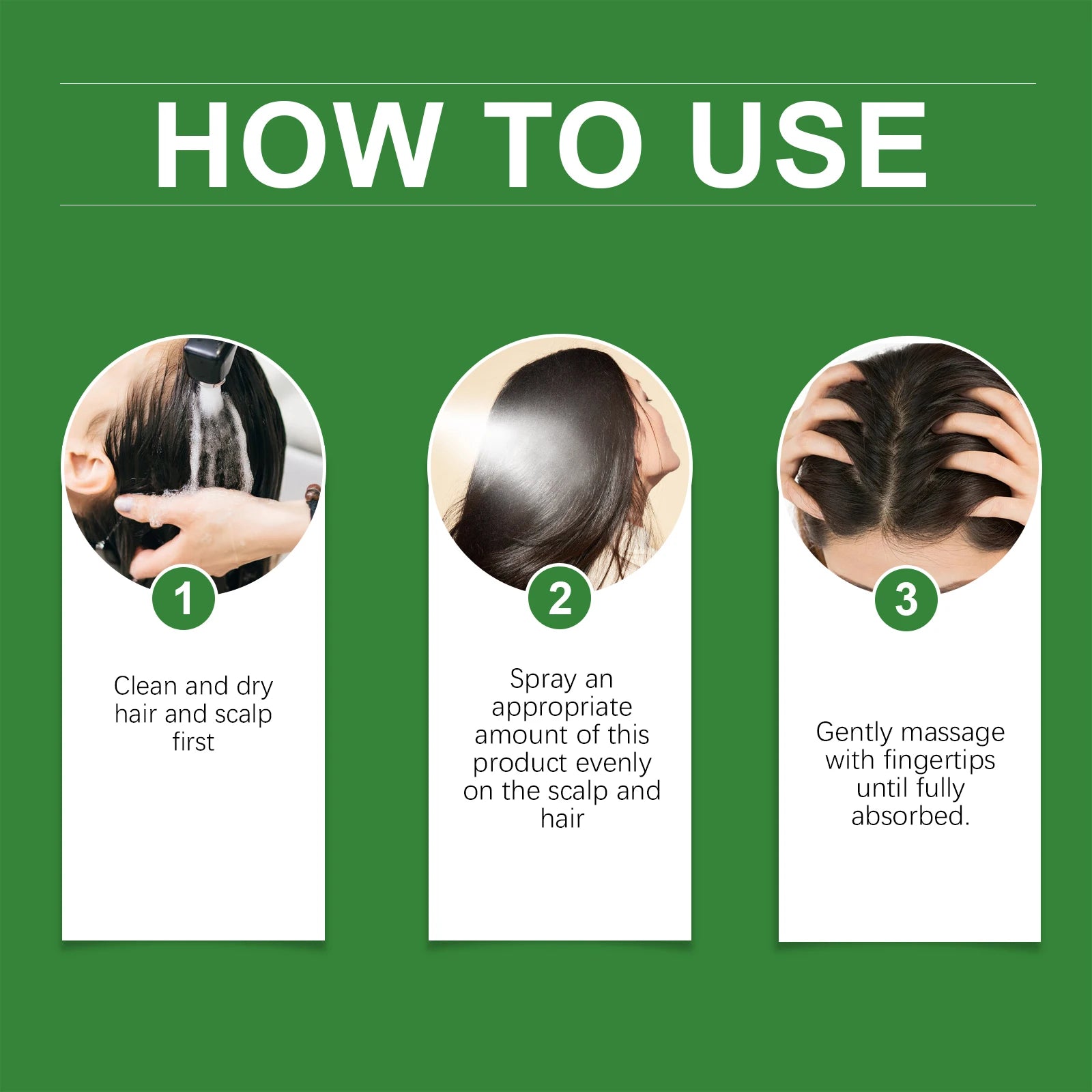 Rosemary Hair Growth Spray with Rice Water Hair Care Oil