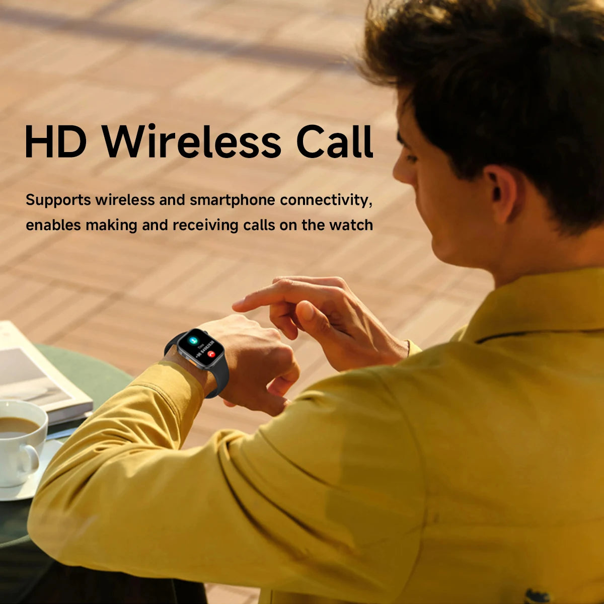 2026 Smart Watch 1.83" HD Screen Bluetooth Call Heart Rate Monitoring 120+ Sports Modes Waterproof