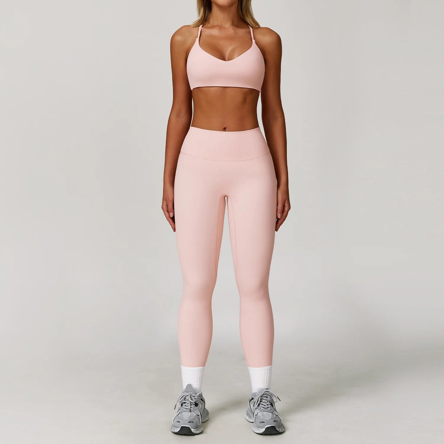 3PCS Gym Set Women Yoga Bra Jacket High Waist Workout Leggings Shorts Sports Suit 2 Pieces Yoga Set