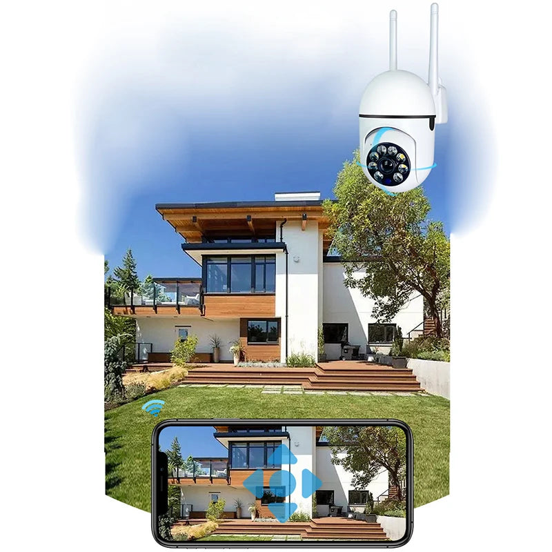 Wireless Monitoring Camera 360 degree intercom 1080P Remote HD Night Vision Camera Monitor Smart Home