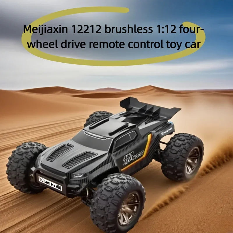 MJX 1:12 12212 Remote Control Car 58KM/H Monster Truck RC Four-Wheel Drive 3S High-Speed