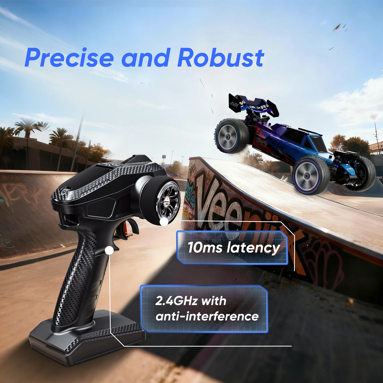 WB12 PRO 1/12 Racing Car 4WD High Speed 80KM/H Brushless Remote Control Car Off-road Competitive Drift RC