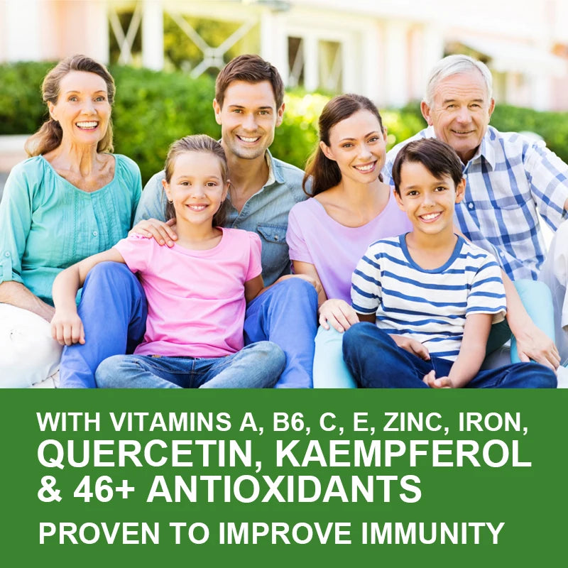 Moringa Capsules -Natural Antioxidant Superfood -Support Energy, Skin Health, Gut Health+ - Essential Vitamins & Amino Acids