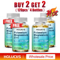 Potassium Magnesium Supplement 1000mg, Relieve Leg Cramps, Improve Muscle, Bone and Heart Health, Regulate Sleep
