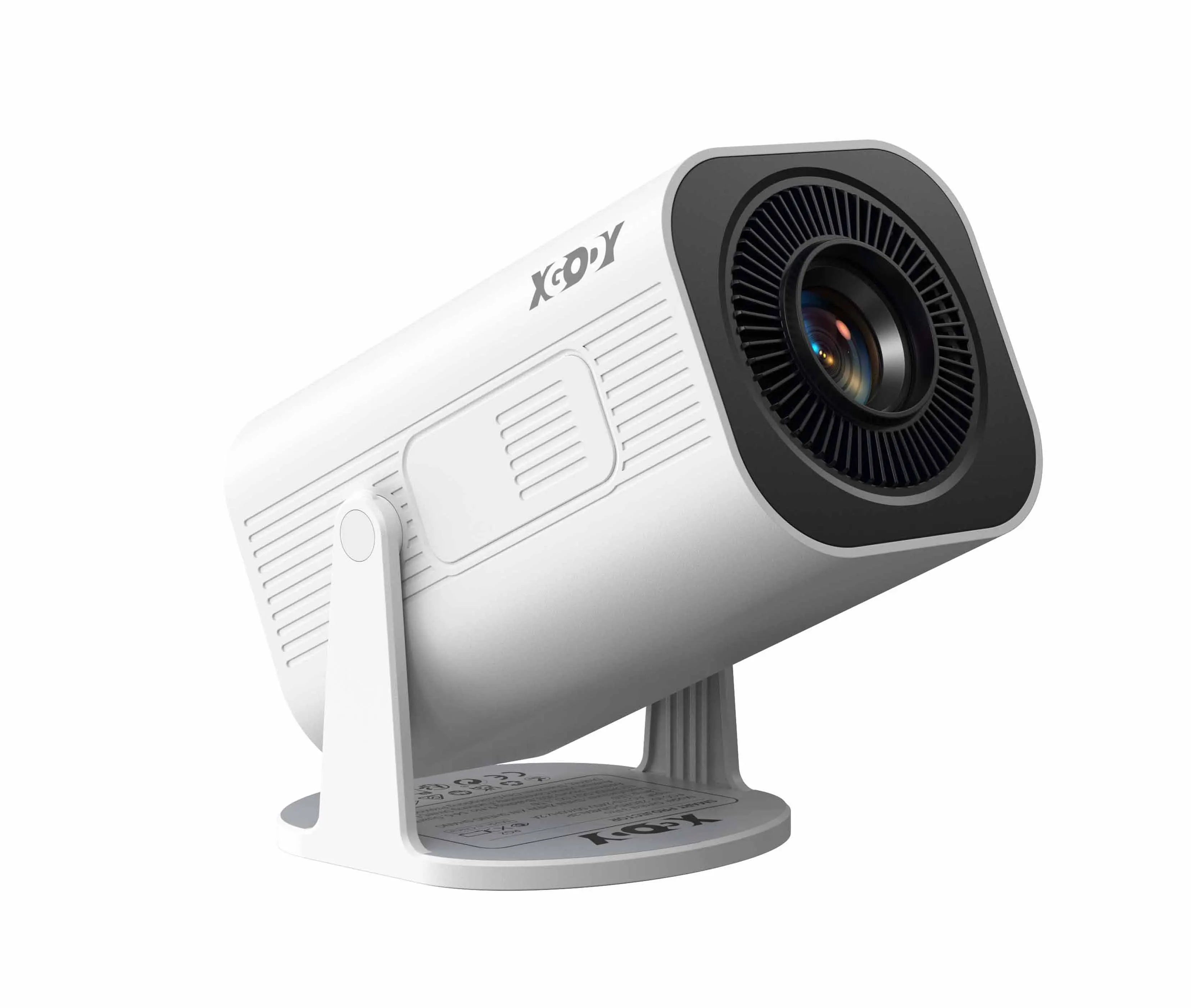 LED Projector with 12000 Lumen Brightness, WiFi 6 Bluetooth 5.0 Portable Home Theater System