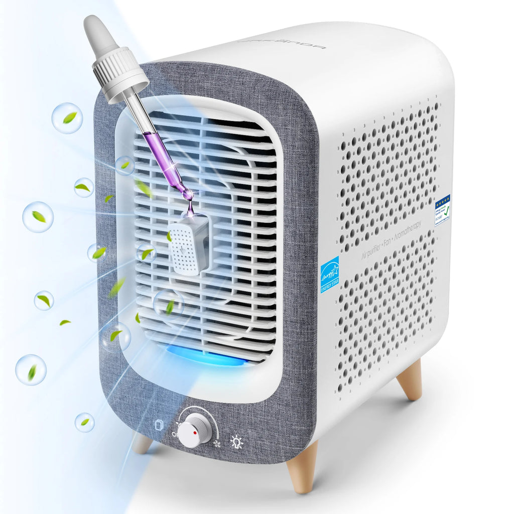 Air Purifier for Home Bedroom 780sq ft, HEPA &Activated Carbon, Air Cleaner
