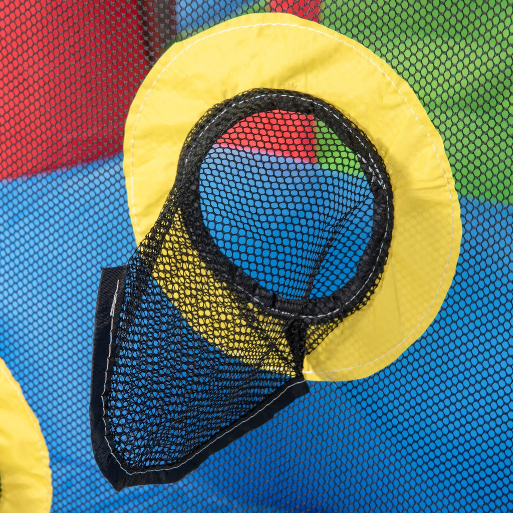 6-in-1 Inflatable Bounce House Outdoor Toy, Inflatable Water Slide for Kids