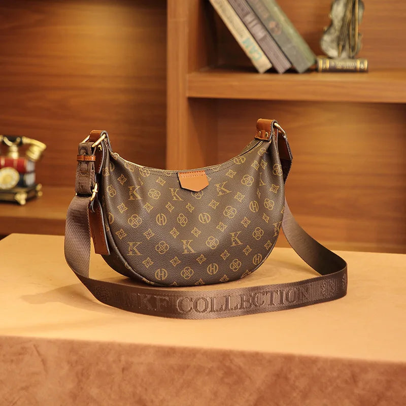 Underarm Hobo Bag Soft Faux Leather Shoulder Crossbody Bag Minimalist Casual Daily Shopping Small Handbags