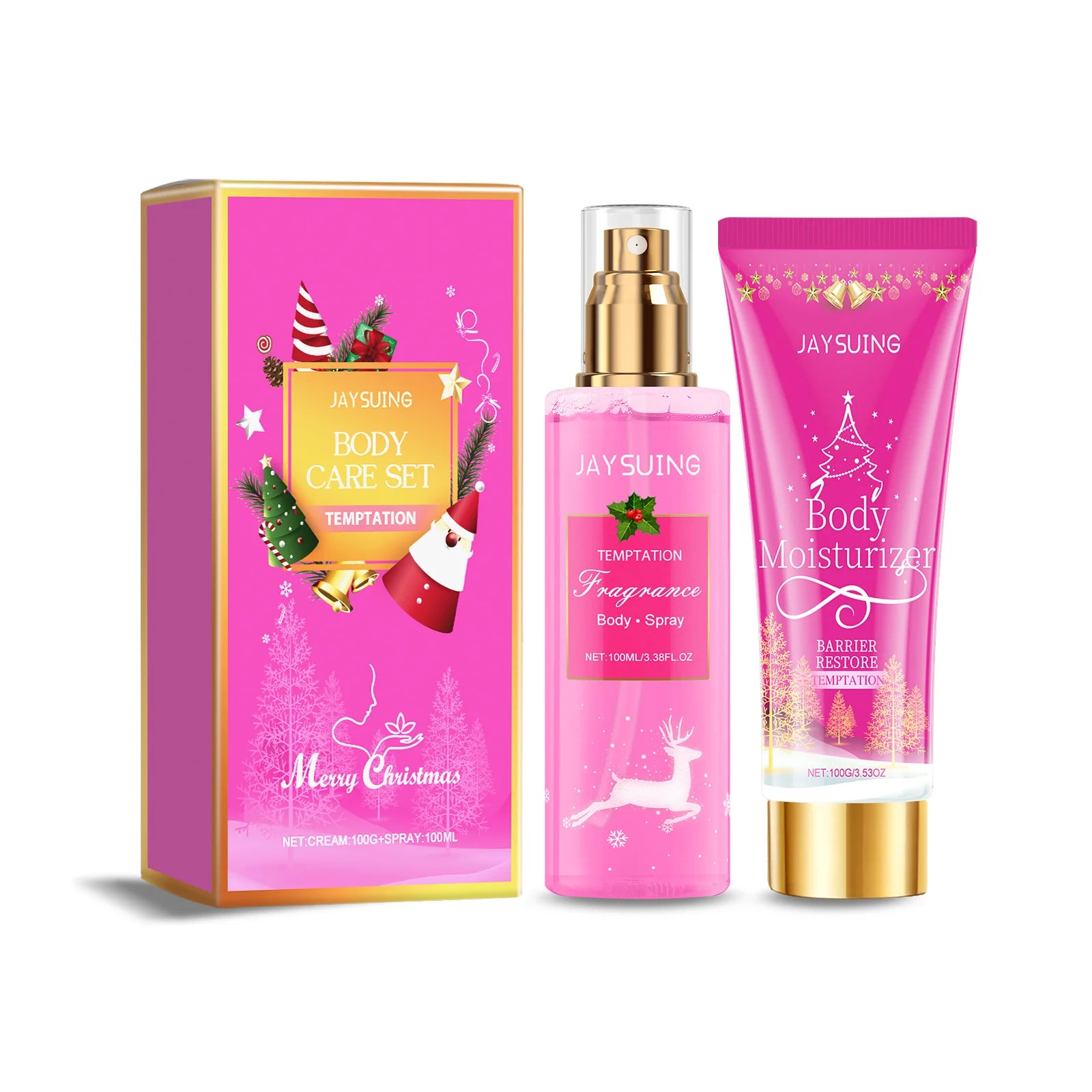 Body Care Gift Set, Fragrance Body Lotion & Perfume Spray