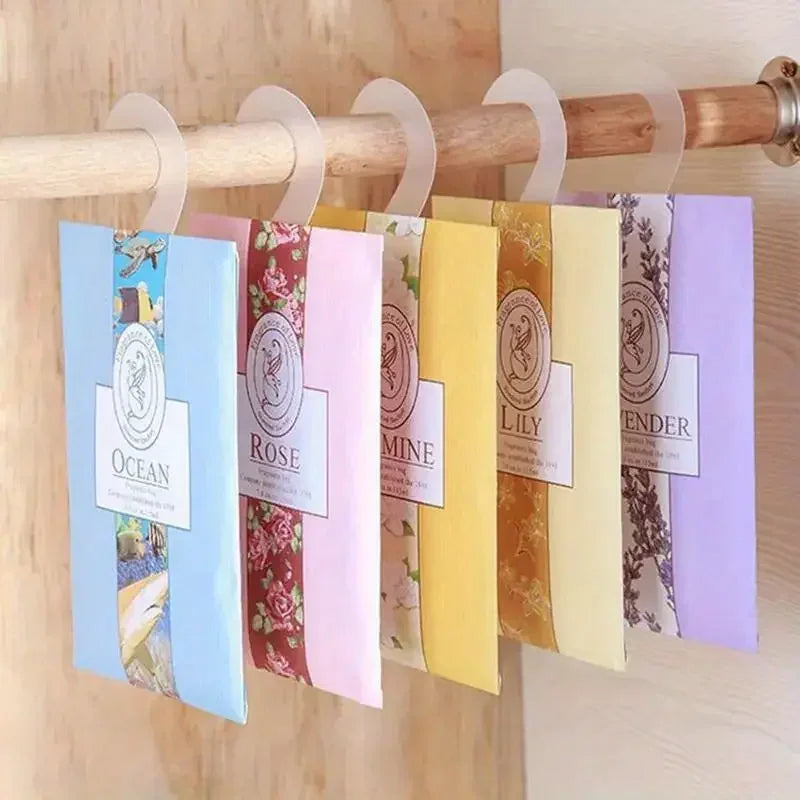 Smell Incense Hanging Decor Wardrobe Sachet Closet Car Hanging Fragrance Sachet Aromatherapy Perfume Air Freshener