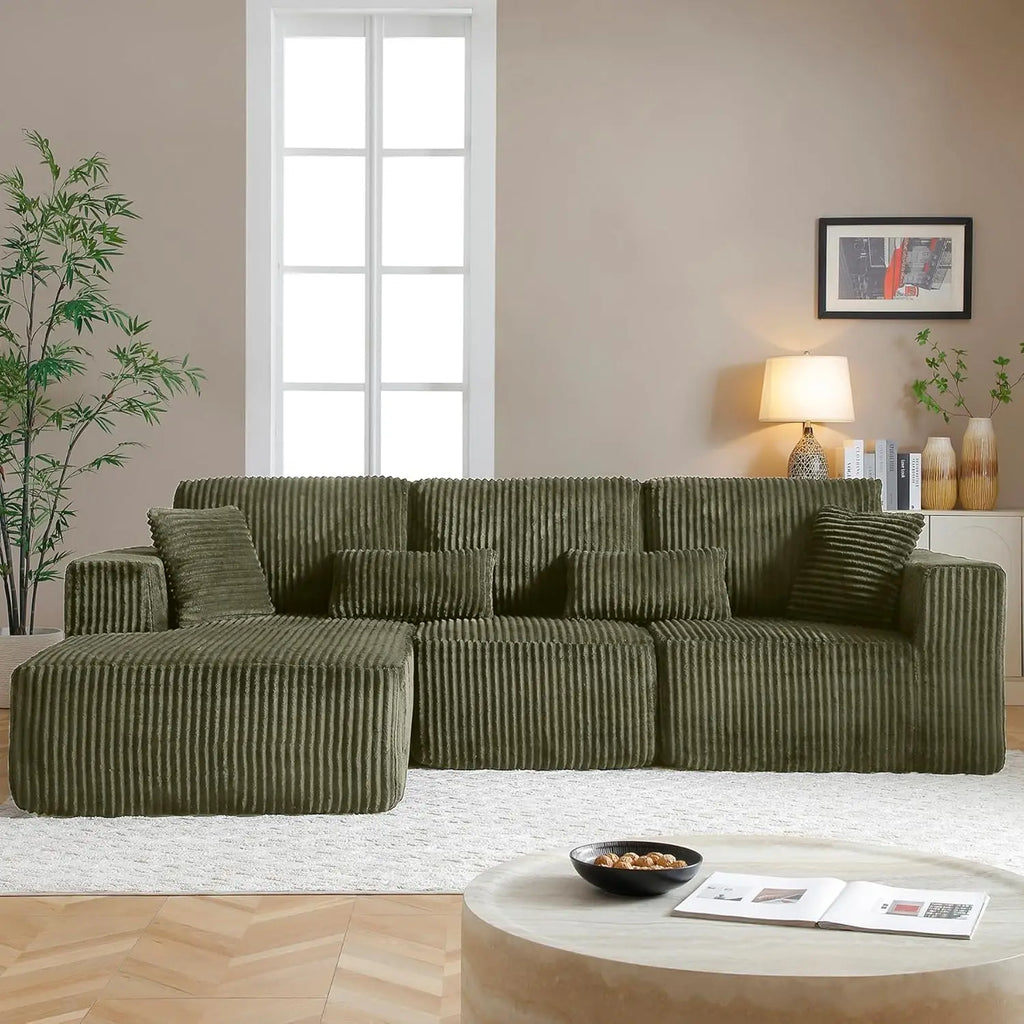Boneless Cloud Sectional Couches for Living Room