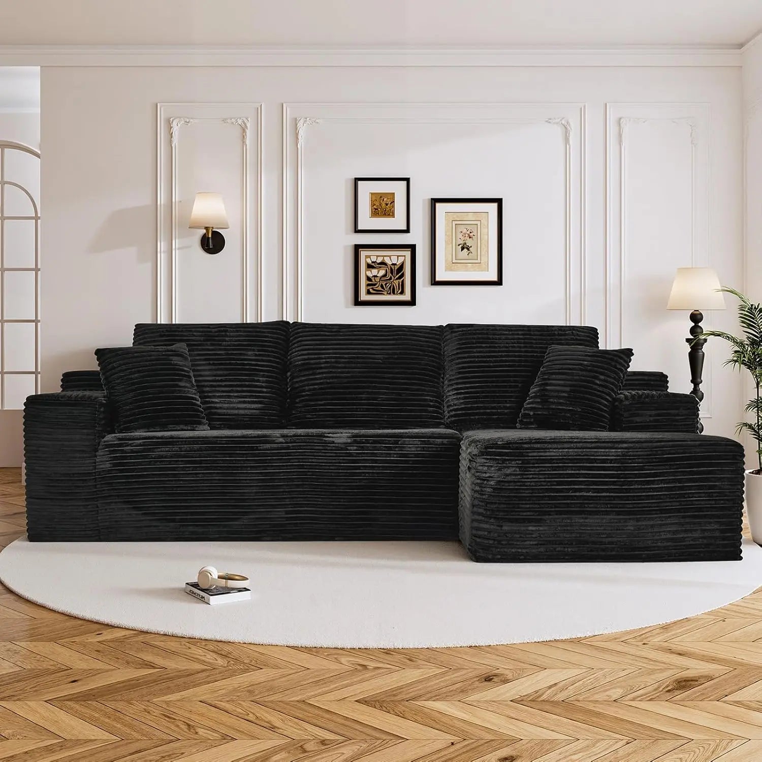 Boneless Cloud Sectional Couches for Living Room