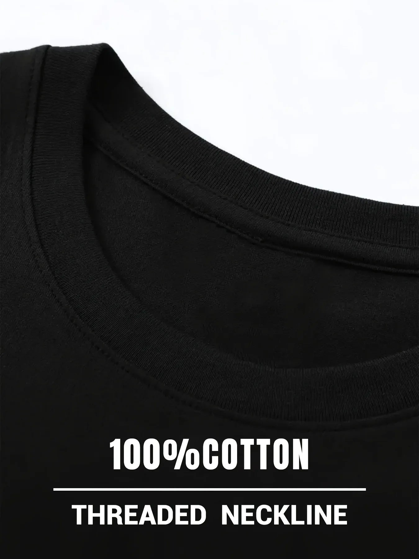 T-shirt, Black T-shirt Summer Short Sleeved Top,