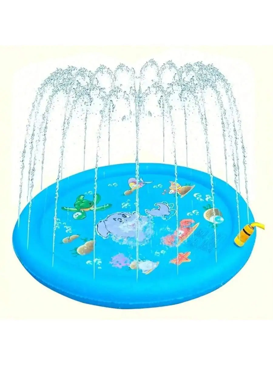 Water Play Toy Dolphin Spray Mat Circular Spray Mat