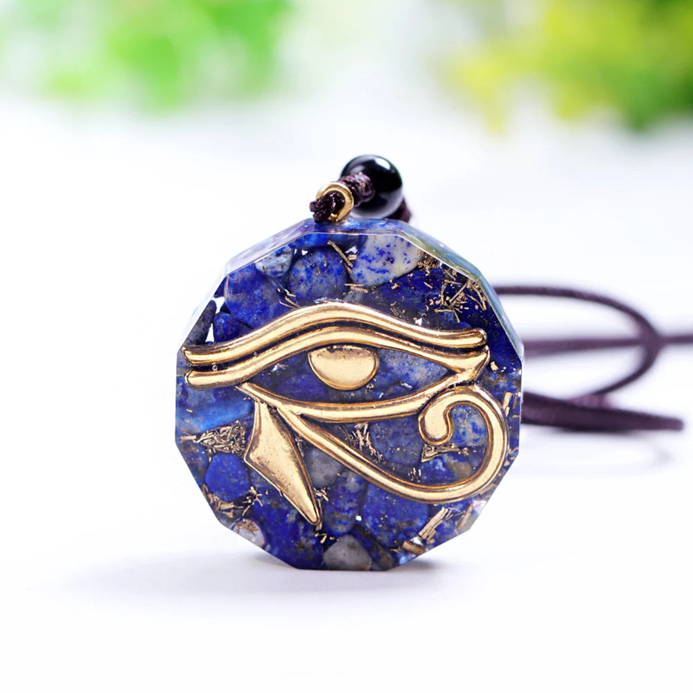 Orgonite Pendant Malachite Energy Necklace