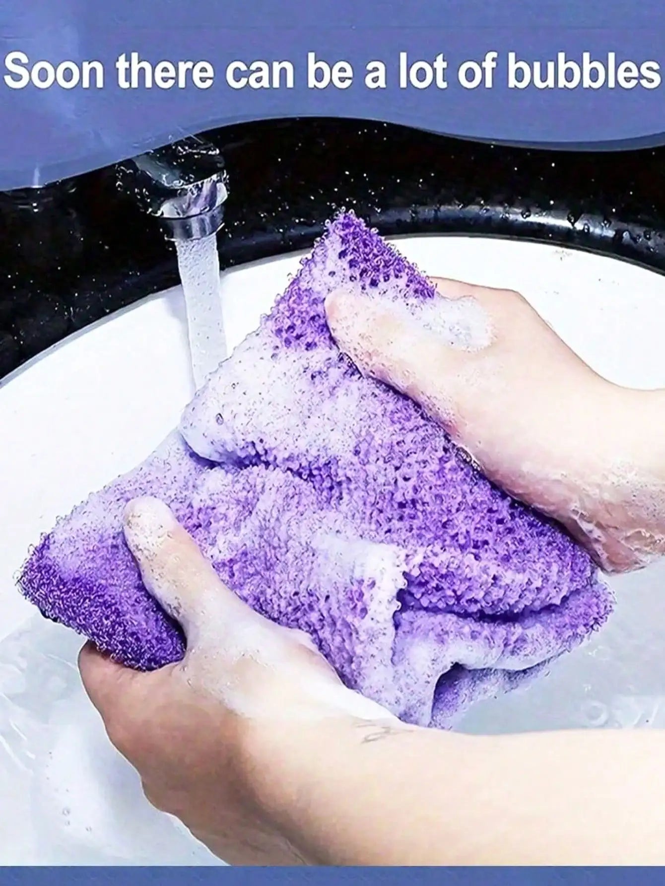 Mesh Exfoliating Back Long Net Bath Scrub Towel