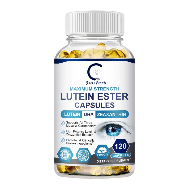 Lutein Bilberry Capsules  Dry Eyes and Vision Health Eye