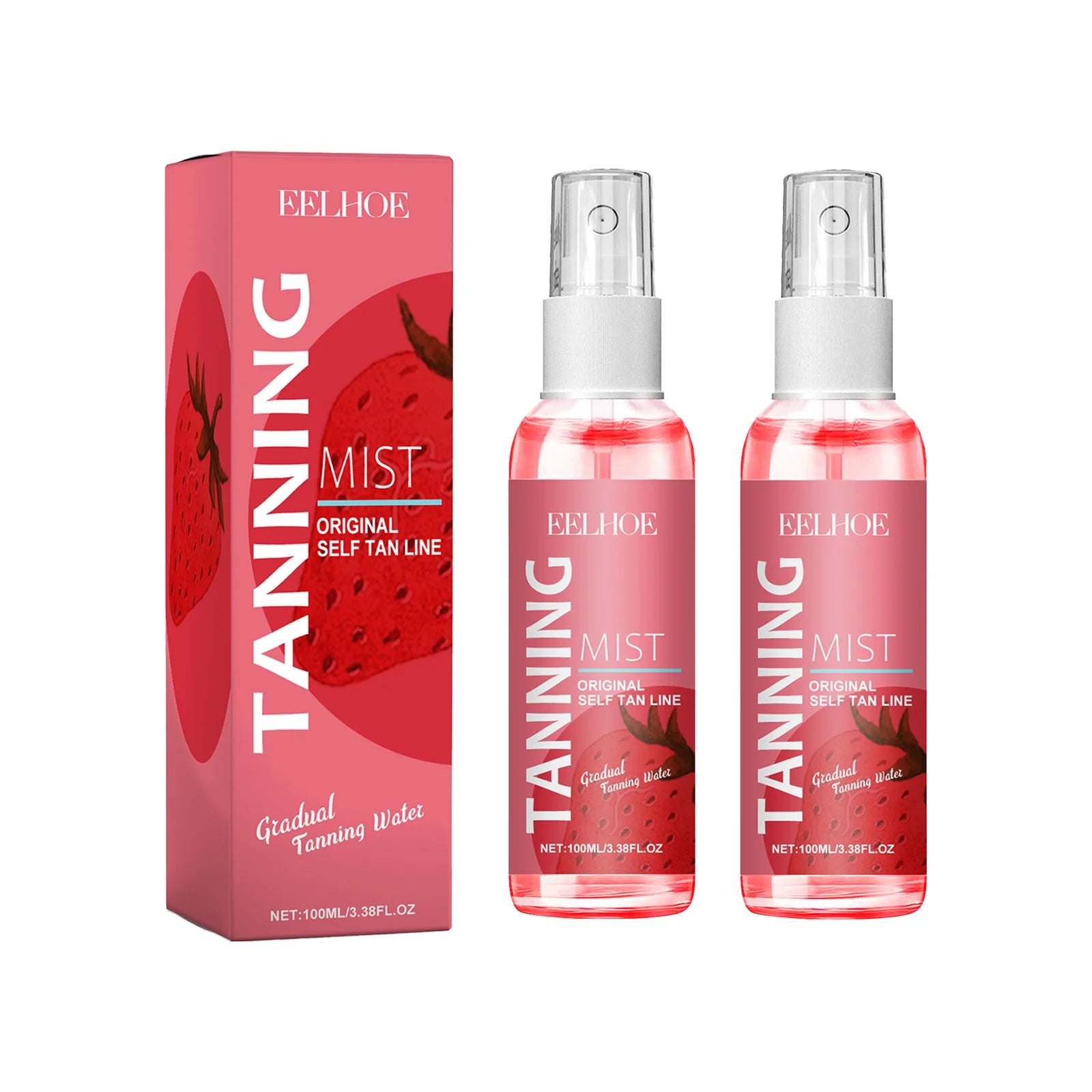Tanning Oil Spray Darker Sun Tan Bronzer Skin Tanned Intensifier Natural Nourishing Moisturizing Self-Tanning Care