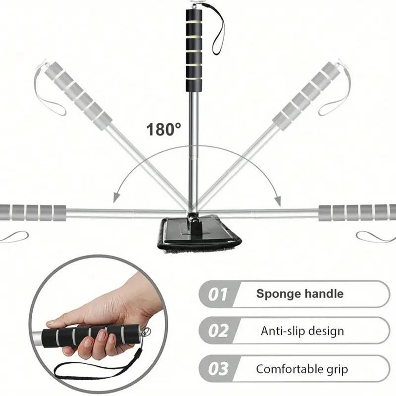 Automobile Windshield Water Scraping Telescopic Automobile Glass Wiper Auto Cleaning