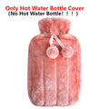 2L Hot Water Bottle Soft Cover Large Capacity Hot Water Bag