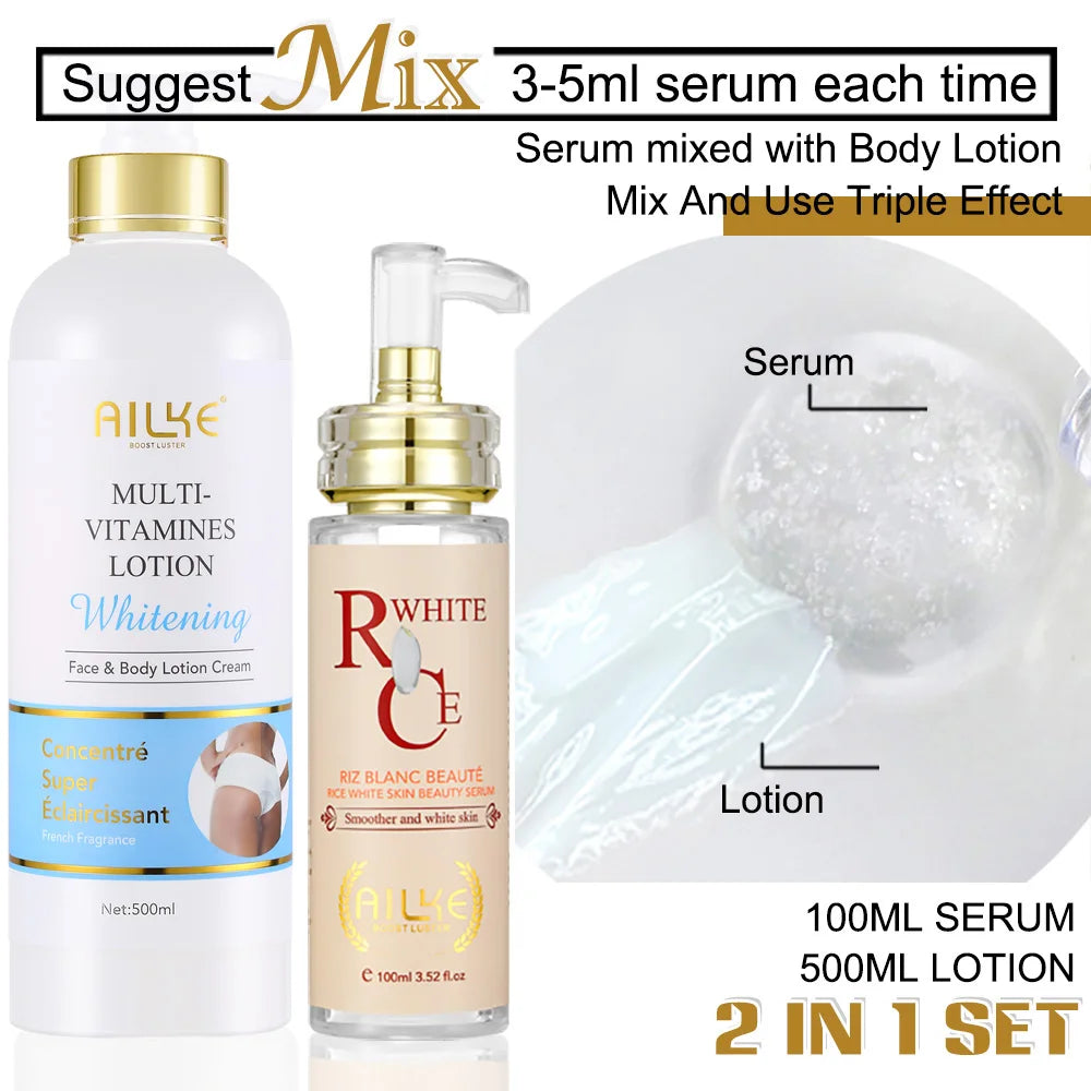 Multi-Vitamin Body Lotion, Whiten, Brighten,